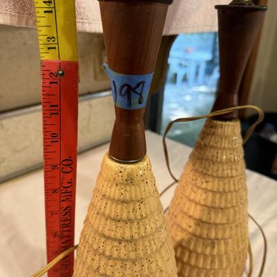 MCM Lamps Pair