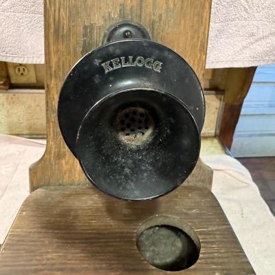 Antique Kellogg Telephone
