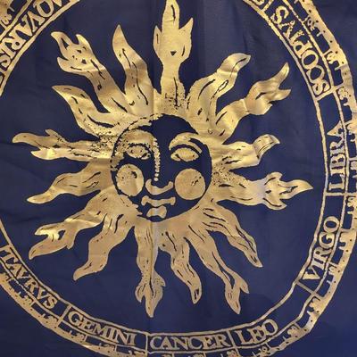 Victoria's Secret Astrological Zodiak Scarf Wrap 56" x 42"