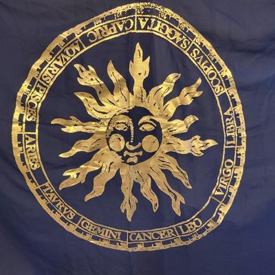 Victoria's Secret Astrological Zodiak Scarf Wrap 56" x 42"