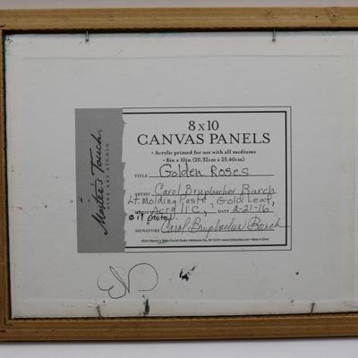 Framed Original Artwork by Carol Burch