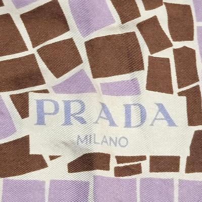 Vintage Prada Milano Silk Scarf