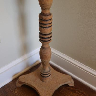 Solid Wood Plant Stand (See Details)