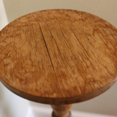 Solid Wood Plant Stand (See Details)