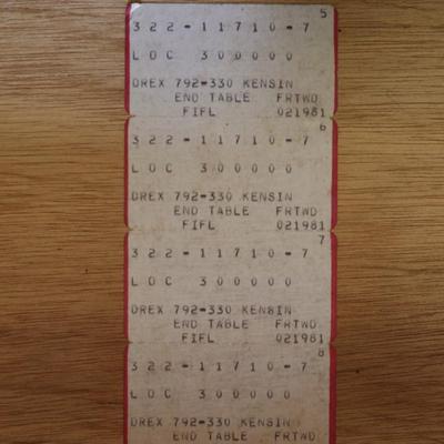 Pair of Drexel-Kensin End Tables