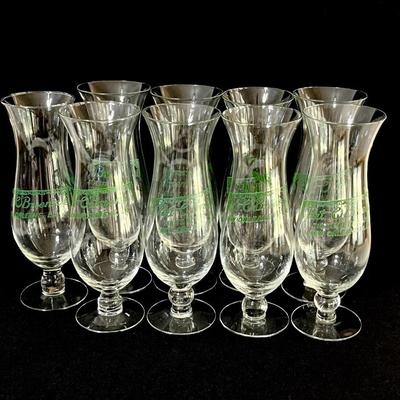 Vtg. Pat O’Brien’s Hurricane Glasses ~ Set Of Eighteen (18)