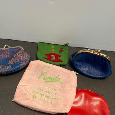 Variety Vintage Coin Purses & Wallets