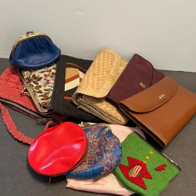 Variety Vintage Coin Purses & Wallets