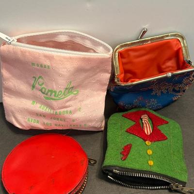Variety Vintage Coin Purses & Wallets