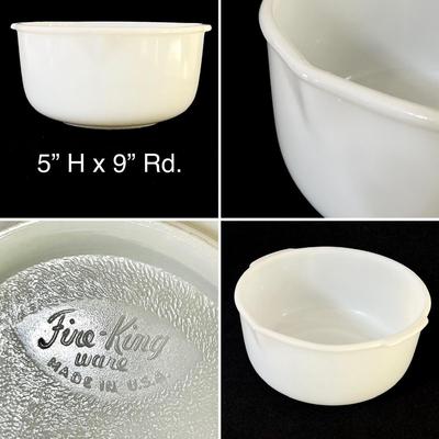 FIRE-KING ~ Vtg. Three (3) Piece Assortment