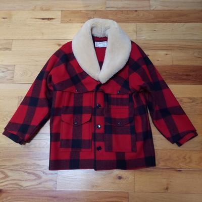 Filson Un-Lined Mackinaw Wool Packer Coat (PC1-BBL)