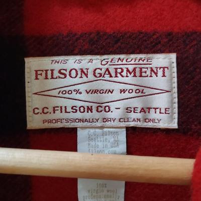 Filson Un-Lined Mackinaw Wool Packer Coat (PC1-BBL)