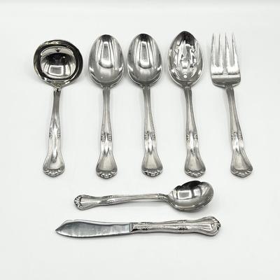GORHAM ~ Valcourt ~ 5 Piece Service For 12 ~ 7 Serving Pcs