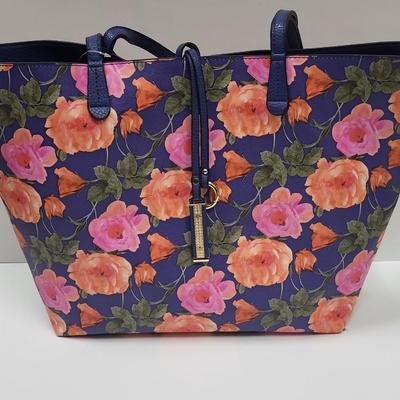 New Kelly & Katie Floral Reversible Tote 2pc Set