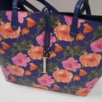 New Kelly & Katie Floral Reversible Tote 2pc Set