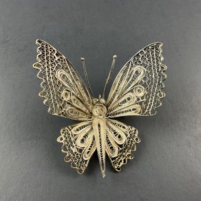 -95- BROOCH | Vintage Butterfly Pins | Marked