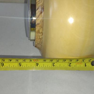 Turned Wooden Clock by Bobby Phillips- Box Elder and Spalted Maple(#56).
