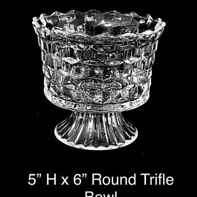 FOSTORIA ~ American Clear ~ 4 Piece Serving Set