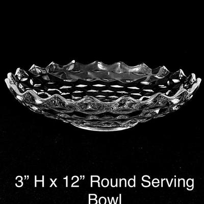 FOSTORIA ~ American Clear ~ 4 Piece Serving Set