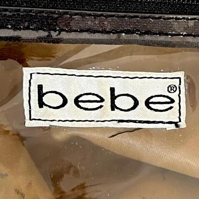 BEBE ~ Leopard Faux Suede Duffel Bag
