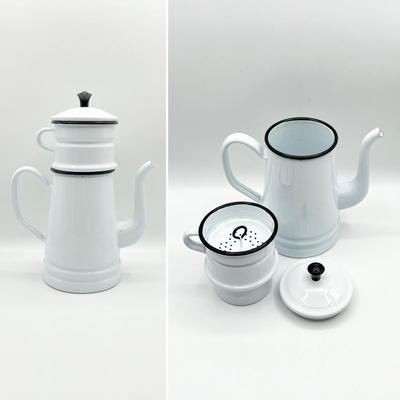 Five (5) Assorted Enamel Pot Ware