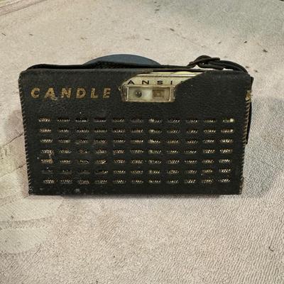 CANDLE Vintage Transistor Radio