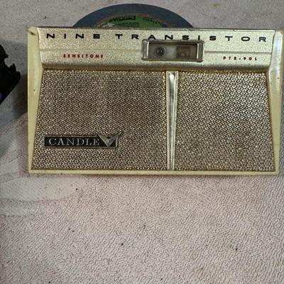 CANDLE Vintage Transistor Radio