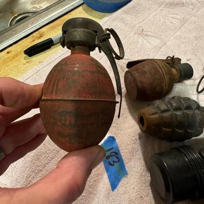 Grenade Collection #183 All Inert
