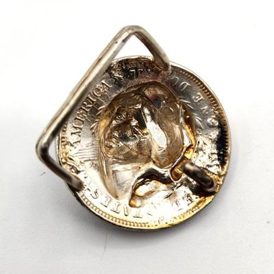 Lot #62 1921 Silver Dollar Belt Buckle