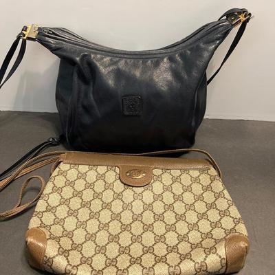 Gucci and Anne Klein Vintage Handbags