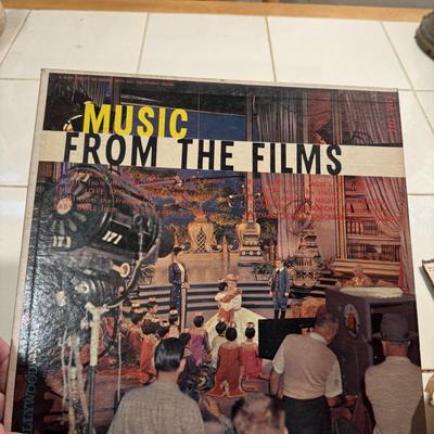 Vintage Vinyl Lot of 12 #194B Movie Sound Tracks