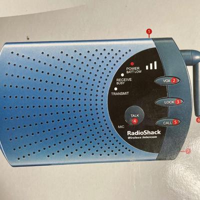 Radio Shack Voice Activated Wireless Intercoms