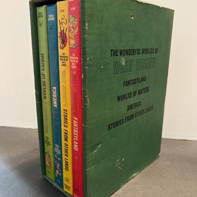 1960’s Wonderful World of Walt Disney Set 4 Volumes