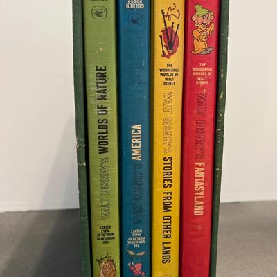 1960’s Wonderful World of Walt Disney Set 4 Volumes