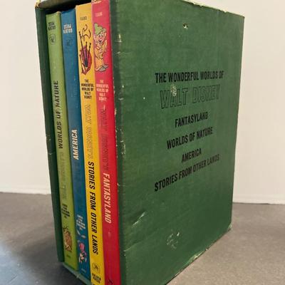 1960’s Wonderful World of Walt Disney Set 4 Volumes