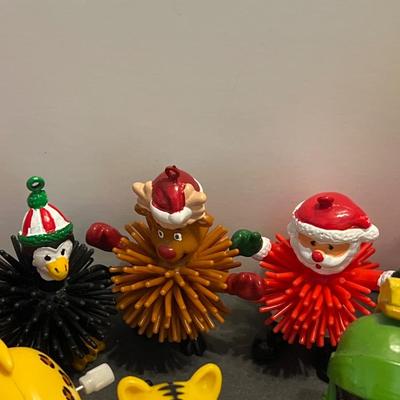Variety of Windup Toys & Toy Key Chains More