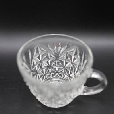 Vintage Anchor Hocking Punch Bowl and Twelve (12) Cups