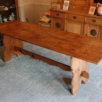 Solid Wood Dining Table from Plantation