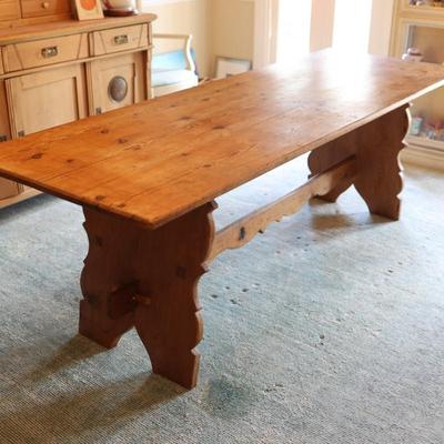 Solid Wood Dining Table from Plantation