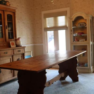 Solid Wood Dining Table from Plantation