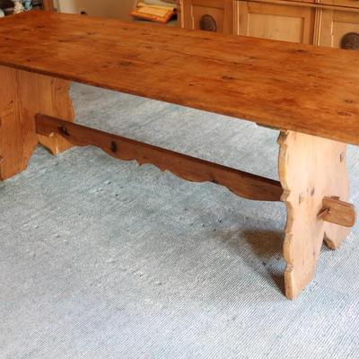Solid Wood Dining Table from Plantation