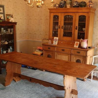 Solid Wood Dining Table from Plantation