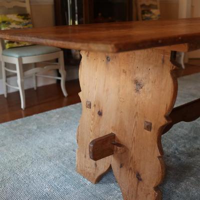 Solid Wood Dining Table from Plantation