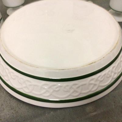 Irish Coffee Mugs With Irish Bowl With Irish Blessing