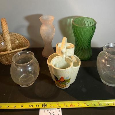 Hen and Chick planter and More