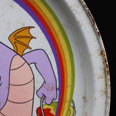 1985 Walt Disney EPCOT Souvenir Dragon Tray