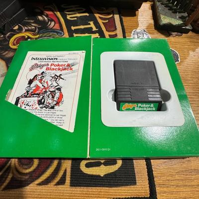 1979 Intellivision Las Vegas Poker & Blackjack - Mattel Electronics