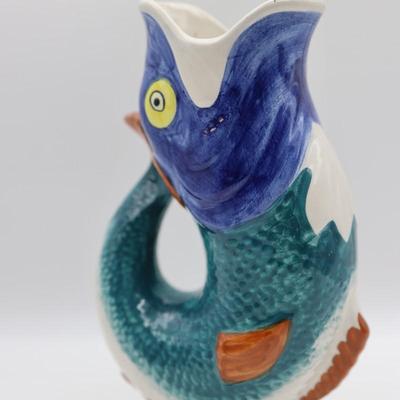 Vintage Portugal Ceramic Sigma Ceramic Jug