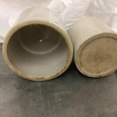 Gray Jug and Top of Chicken Waterer.
