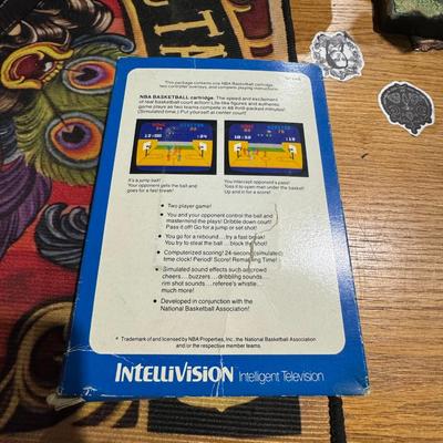 Intellivision NBA Basketball 1979 by Mattel electronics